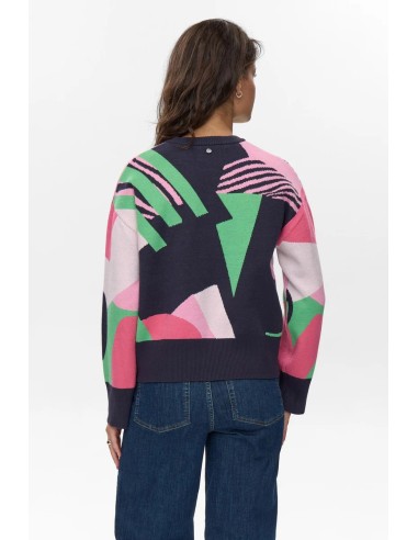 Nugraphi  Pullover Dark-sapphire