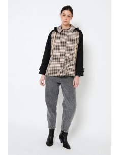 Gabardina Yuriko Harris Beige 2