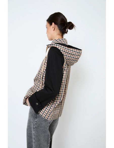 Gabardina Yuriko Harris Beige