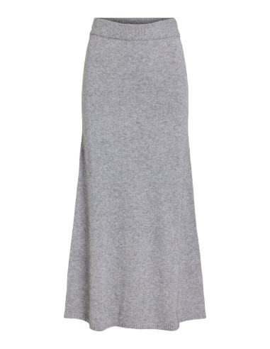 Viril Ankle Knit Skirt Medium-grey
