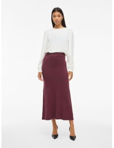 Viril Ankle Knit Skirt Fig