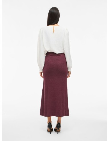 Viril Ankle Knit Skirt Fig