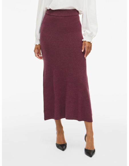 Viril Ankle Knit Skirt Fig