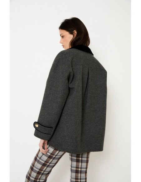 Chaqueton Dakota Shetland Gris