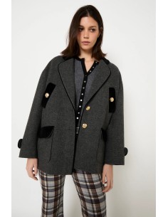 Chaqueton Dakota Shetland Gris