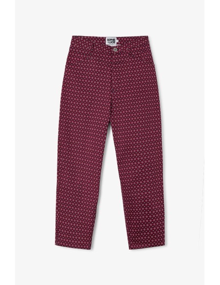Jeans Corse Corbatero Burgundy