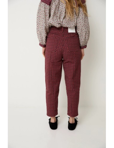 Jeans Corse Corbatero Burgundy