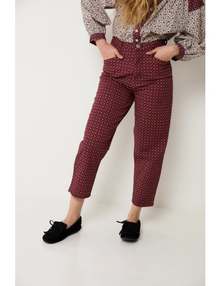 Jeans Corse Corbatero Burgundy