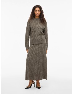 Virelli Knit Top Falcon/melange 2