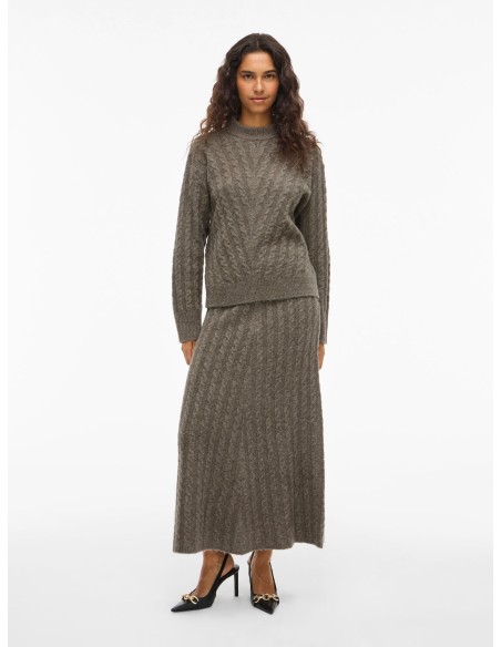 Virelli Knit Top Falcon/melange