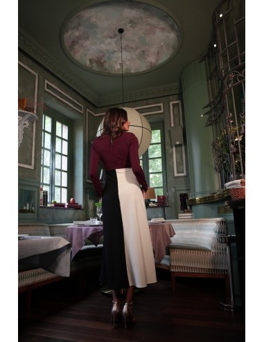 Vestido Yina Tricolor