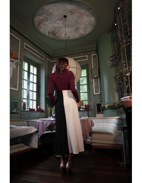 Vestido Yina Tricolor