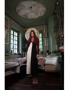 Vestido Yina Tricolor