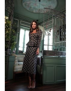 Top Yina Cuadros Marino