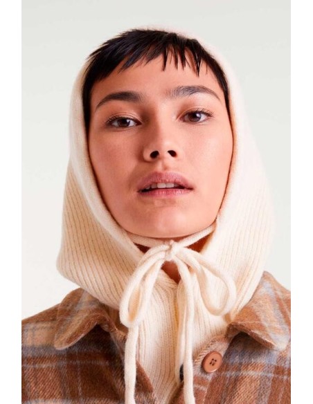 Balaclava Punto Ecru