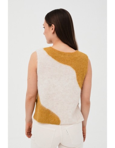 Chaleco Aiete Verde-crudo