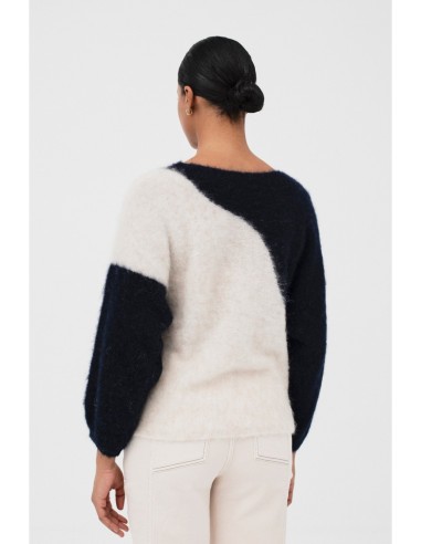 Jersey Amara Navy-crudo