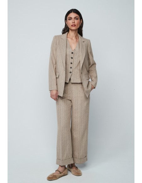 Pantalon Julieta Beige