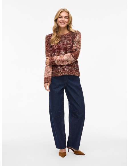 Vichea Boatneck Knit Top Fig