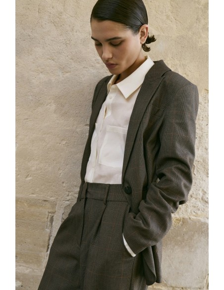 Blazer Vifalte Natural-melange