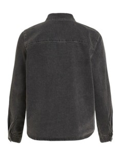 Vieyla Eyelet Denim Shirt Light_grey 2