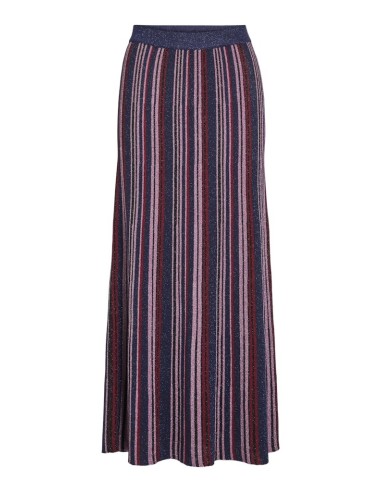 Vimelvina Glitter Midi Skirt Jester-red