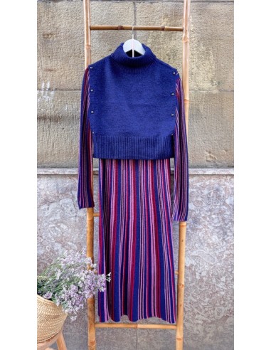 Chaleco Vilyla Button Rhodonite