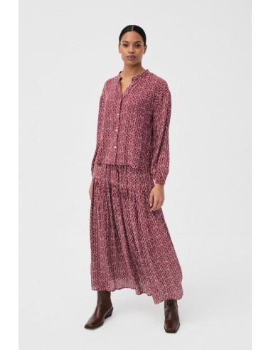 Falda Arrayan Granate