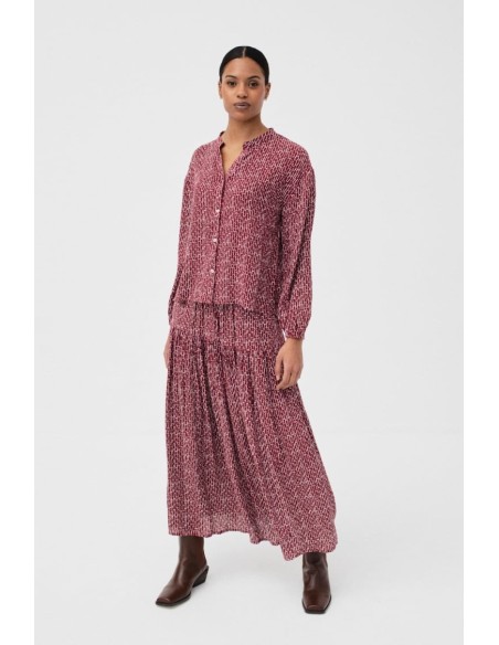 Falda Arrayan Granate