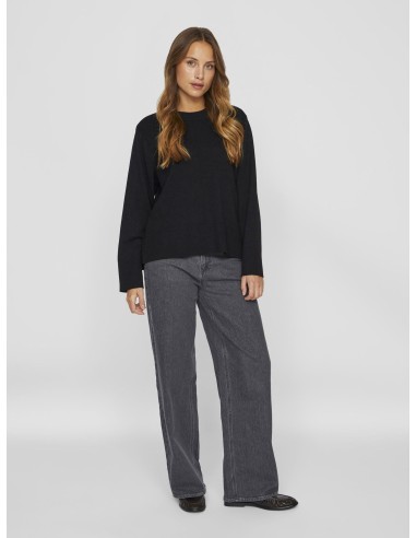 Viostria Oneck Knit Blackbeauty