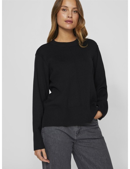 Viostria Oneck Knit Blackbeauty