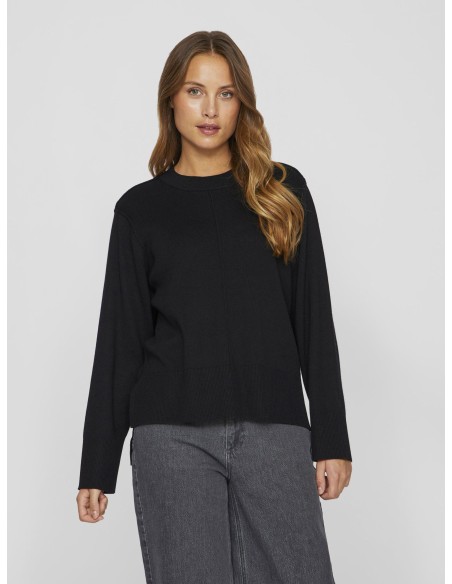Viostria Oneck Knit Blackbeauty