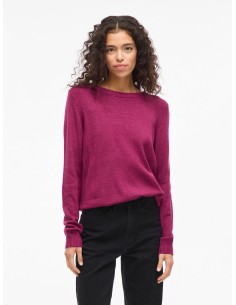Jersey Viril O-neck Boysenberry
