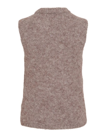 Vibows Oneck Detail Knit Darknatural