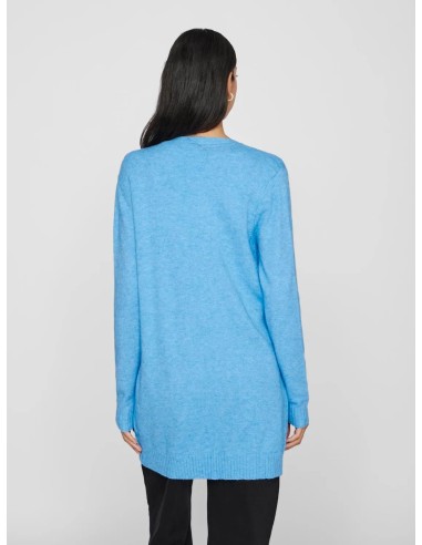 Viril Open Cardigan Blissfulblue