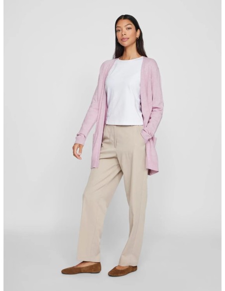 Viril Open Cardigan orquidea