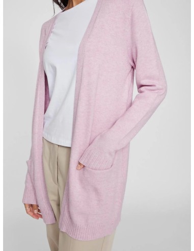 Viril Open Cardigan orquidea
