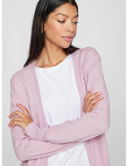 Viril Open Cardigan orquidea