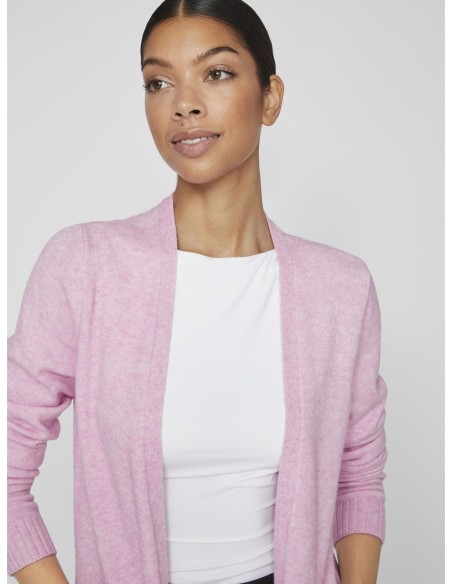 Viril Open Cardigan Lavender