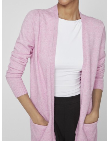 Viril Open Cardigan Lavender