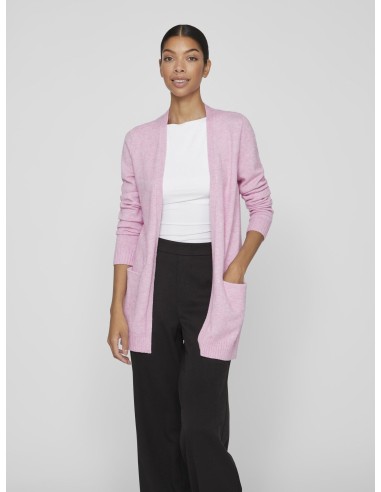 Viril Open Cardigan Lavender