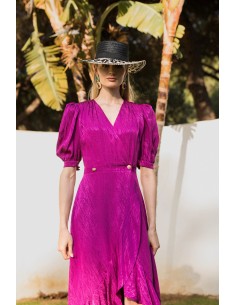 Vestido Katherine vino 2