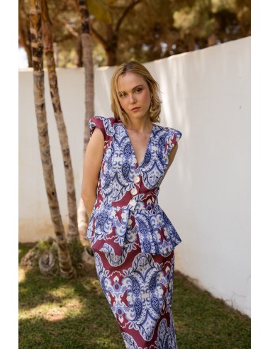 Vestido Gene estampado