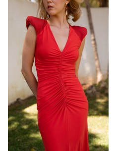 Vestido Claudia Naranja 2