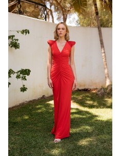 Vestido Claudia Naranja