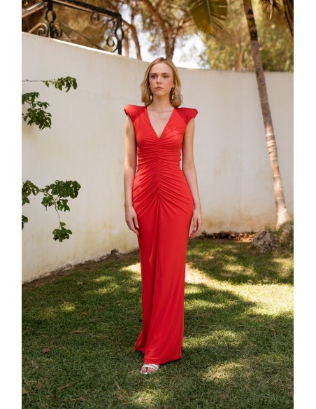 Vestido Claudia Naranja