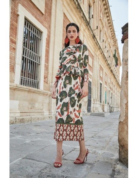 Ve-Situin Vestido Verde