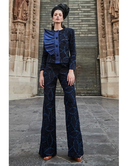 Pa-Merce Pantalon negro/azul