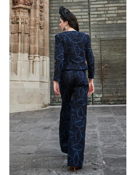 Pa-Merce Pantalon negro/azul