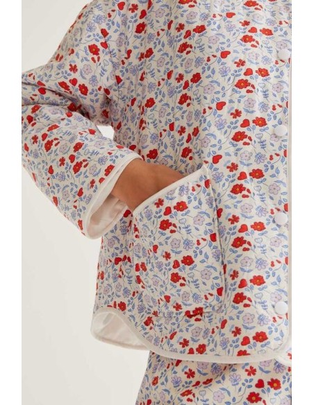 Chaqueta Cute flores
